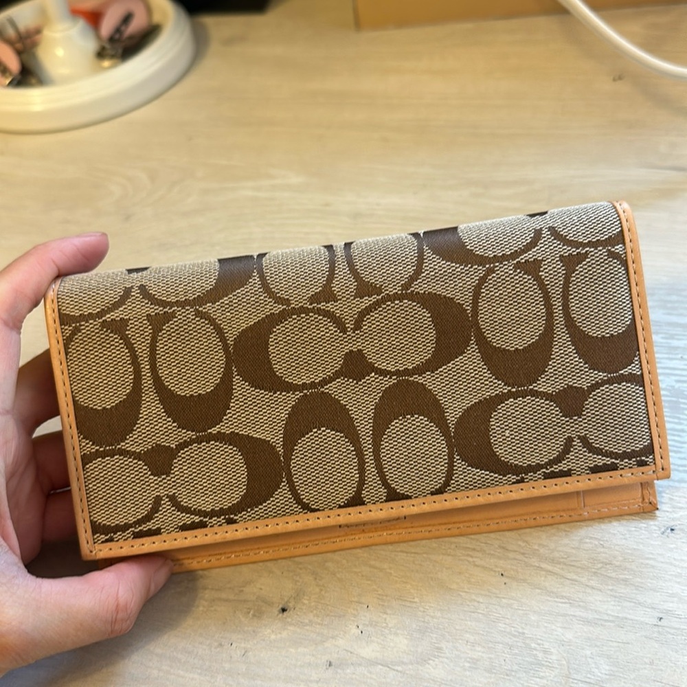 Coach Check Wallet